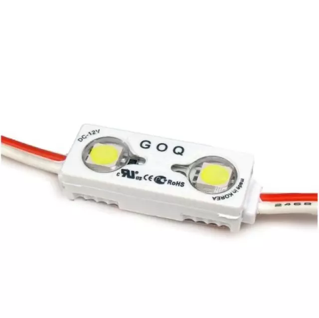 Samsung LED Modul MINI 12V 2x5630 SMD 0,48 - 0,72W 150° IP68 | RGB o. 3000-7500K