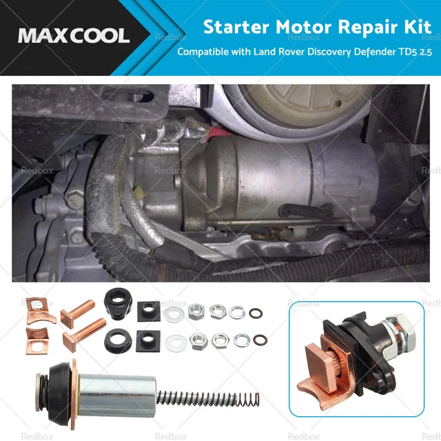 STARTER MOTOR REPAIR Fix Kit Suitable For Land Rover Discovery Defender