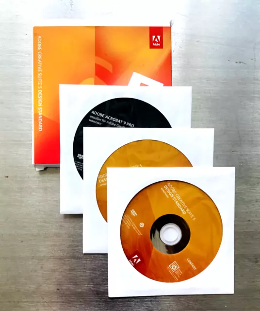 Adobe Creative Suite 5 CS5 Design Standard for Windows