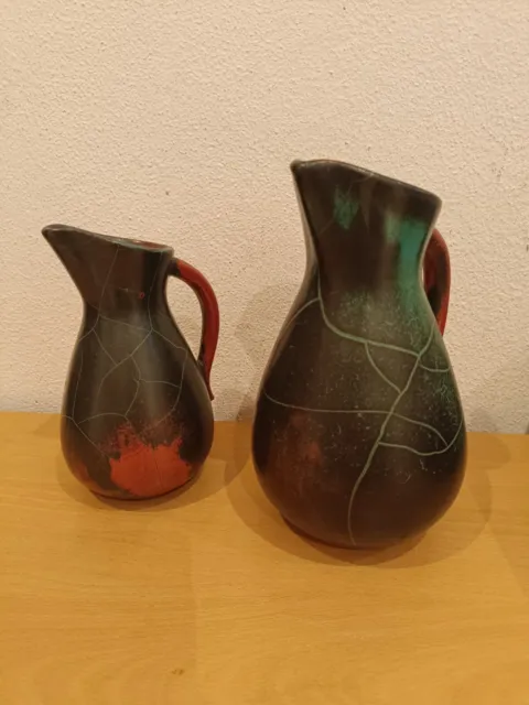 Krugvasen Vase Grotenburg Paul Dresler Keramik Midcentury Art Deco