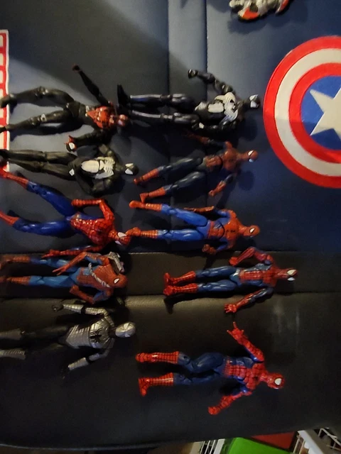 Spider-Man Marvel Universe 3.75 Spider-Man lot of 10