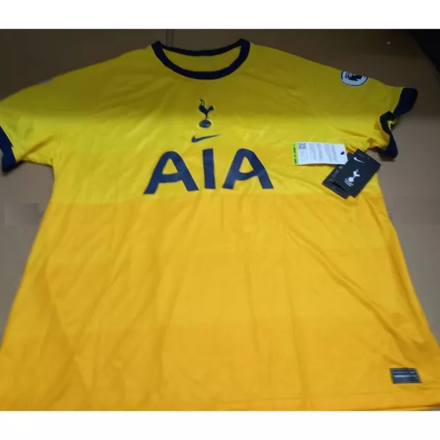 tottenham yellow kit