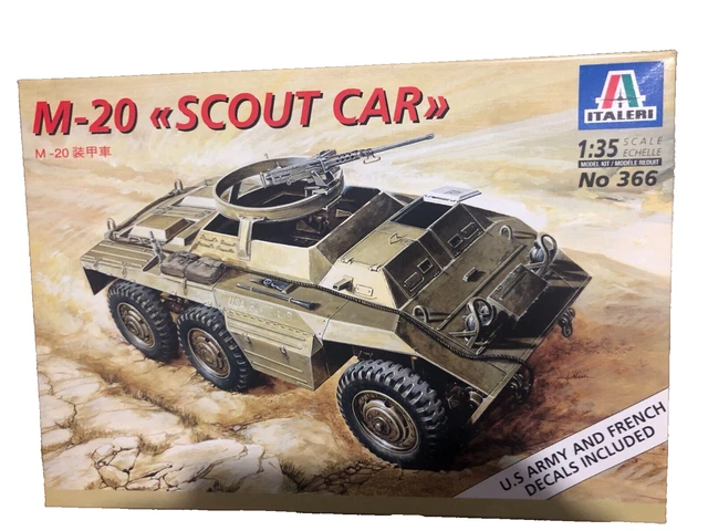 italeri 366 1/35 M-20 scout car neuf