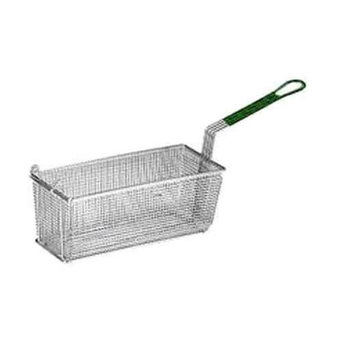 Darling 5000880 13 Fry Basket with Green Plastisol Handle"