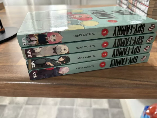 Spy X Family Manga Volumes 2/4/5&6