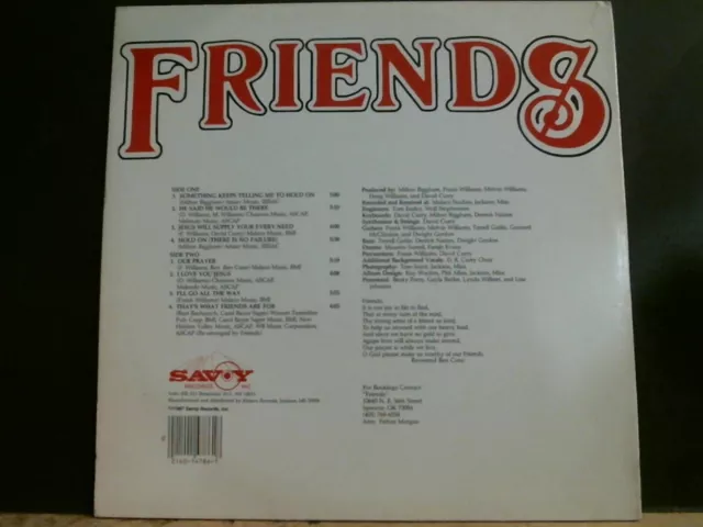 FRIENDS   Friends  LP  Gospel Soul Funk    Lovely copy! 2