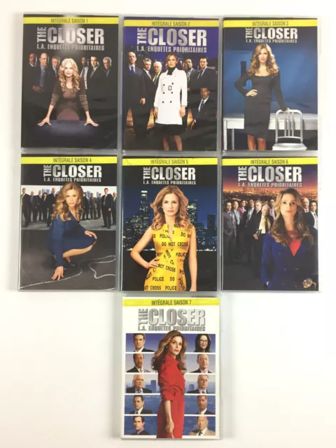 The Closer L'intégrale de la Série / Saisons 1 à 7 / Coffret Lot DVD