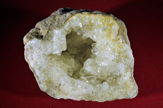 *Calcitgeode*Marokko*417g*Druse*Rohstein*Heilstein*Edelstein*