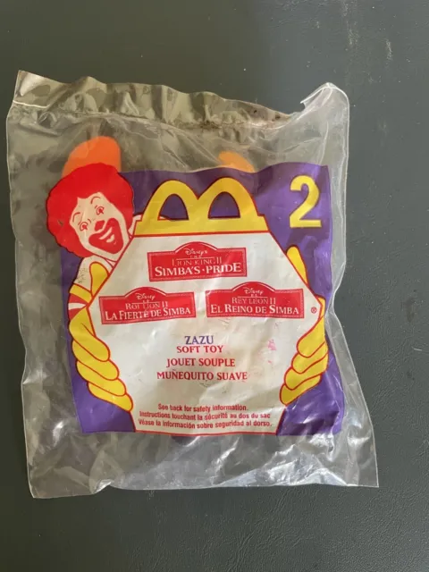 McDonald's Happy Meal Disney’s Lion King 2 #2 Zazu Toy 1998