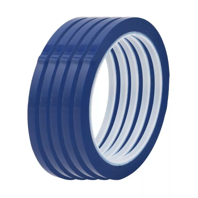 5 pz nastro adesivo elettrico isolato singolo lato larghezza 5 mm lunghezza 164 piedi blu