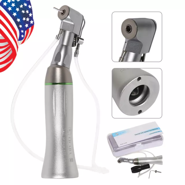 NSK Style Dental 20:1 Reduction Implant Slow Low Speed Contra Angle Handpiece US