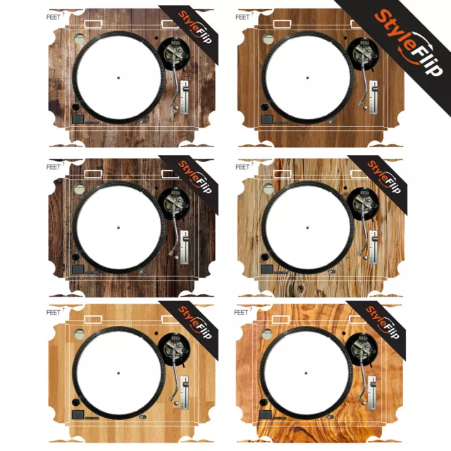 Technics SL-1210M5G Skin | 6 Wood Designs | Full Wrap & NO Slipmat | StyleFlip