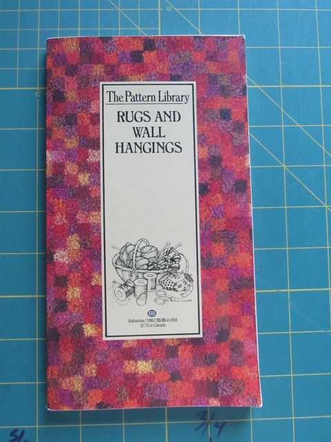 Libro de alfombras y colgantes de pared de The Pattern, enganchado/aguja perforada, etc.