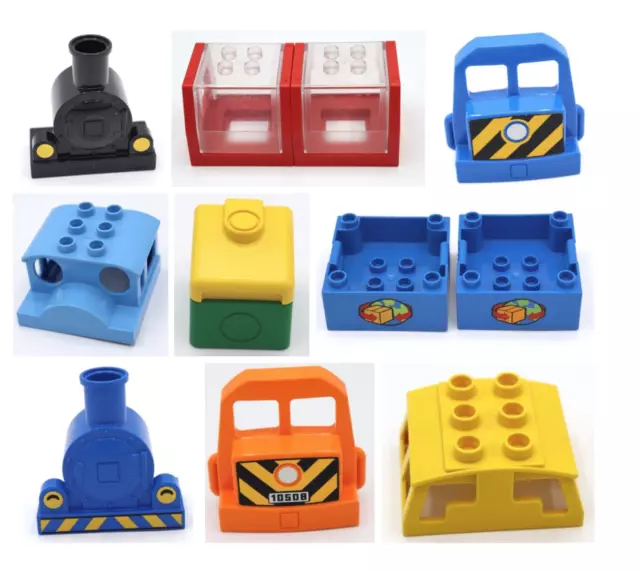Lego Duplo - Eisenbahn Ersatzteile Zubehör Loks und Anhänger - gebraucht