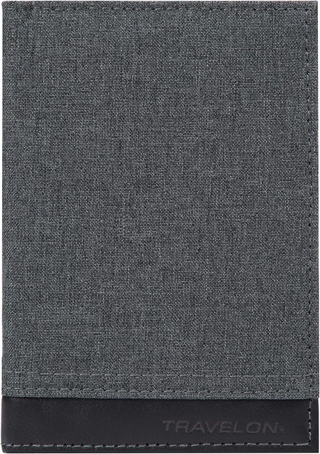 Travelon RFID Blocking Passport Case, Gray