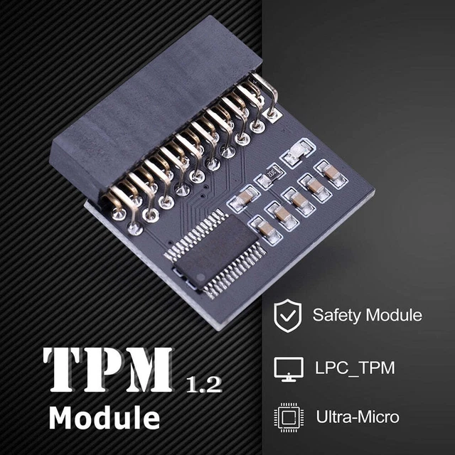 TPM1.2 Encryption Processor Replacement Parts LPC 20 Pin Motherboards Card Remot