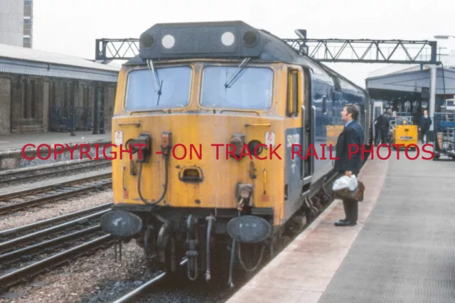 Uk Railway Photograph Of Class 50 50032. Rm50-200