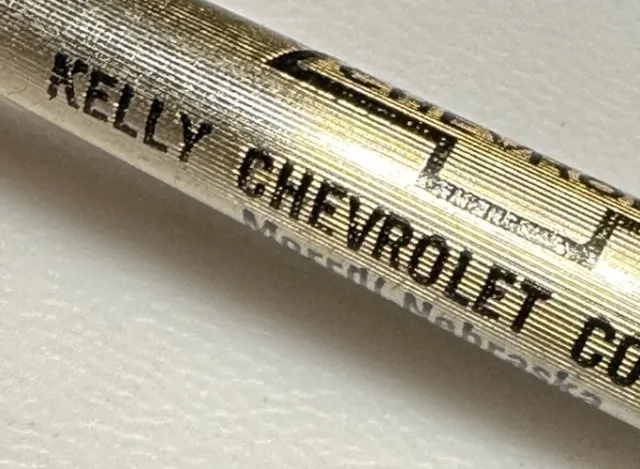 Vintage Morrill Nebraska Kelly Chevrolet Dealership Chevy Auto Car Dealer Pen