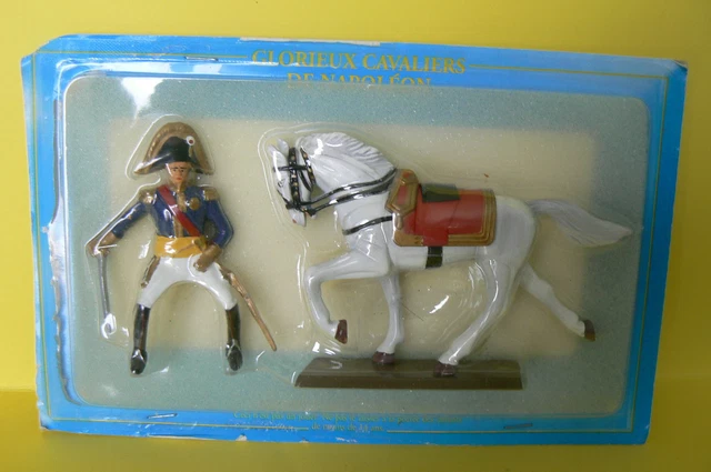 Figurines Starlux - 12ème Régiment De Hussards De Napoléon, Plomb Peint, échelle 1:32
