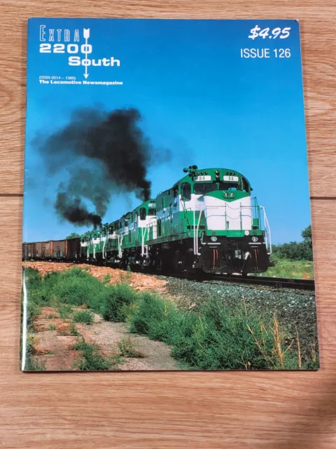 Extra 2200 South locomotive magazine issue 126 from 2004