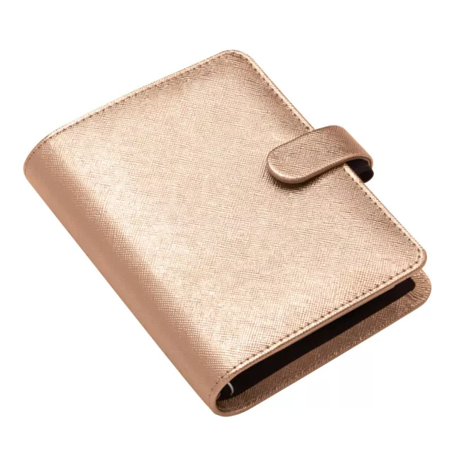 Filofax  Pocket Size Saffiano Organizer Rose Gold - 022626 (Brand New for 2023) 2