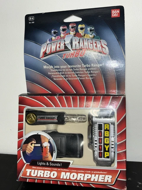 Turbo Ranger Boxes POWER RANGER TURBO Morpher Boxed Bandai £225.00 - PicClick UK