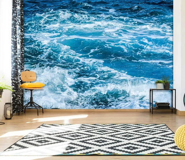 3D BLUE OCEAN G1763 Wallpaper Wall Murals Removable Selfadhesive Coco