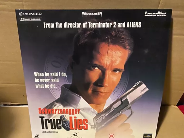 True Lies - Laser Disc Movie Film