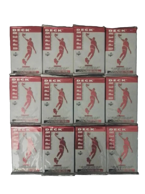 Lot 12 PACK 1994-95 Upper Deck SERIE 1 NBA Basketball UNOPENED Box Retail JORDAN