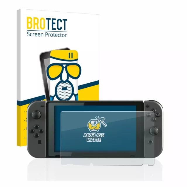 Anti Reflet Protection Ecran Verre pour Nintendo Switch Film Protecteur 9H Mat