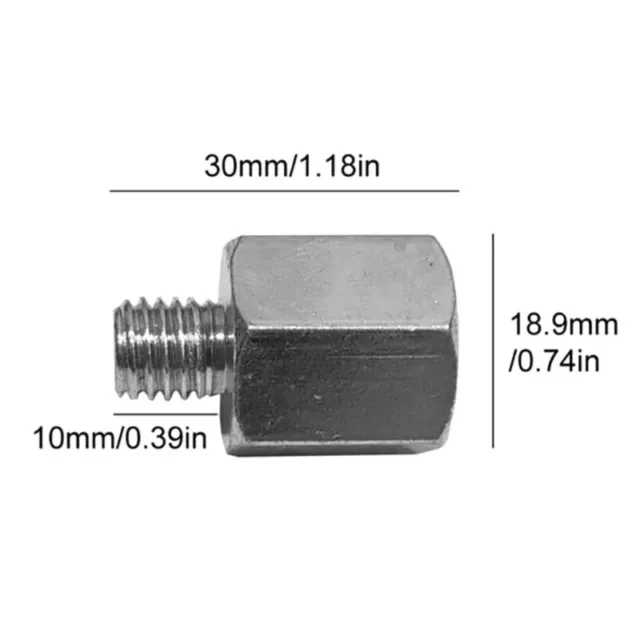 1Pc M14 To M10 Angle Grinder Polisher Interface Connector Converter Adap-H1 3