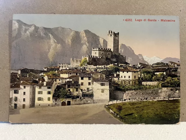 Cartolina rarissima Malcesine (Verona), Lago di Garda. Edizione svizzera