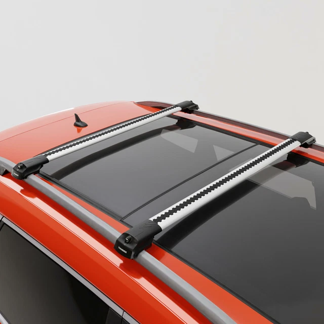 VW TIGUAN LOCKABLE Cross Bars Roof Bars Rack 80 Kg Loading Capacity