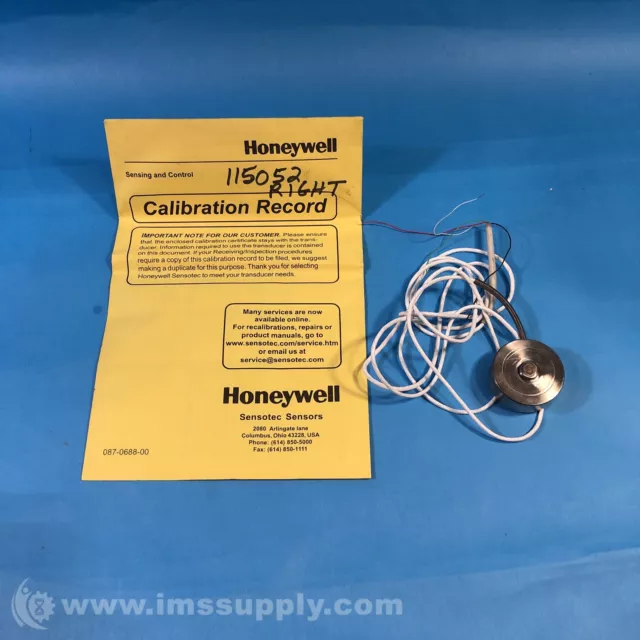 Honeywell 060-0239-04 Miniature Force Load Cell Transducer FNOB
