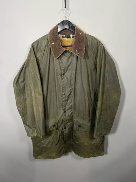 BARBOUR GAMEFAIR WAX Jacket - C42/107CM Large - Liner -Great Condition - Men’s