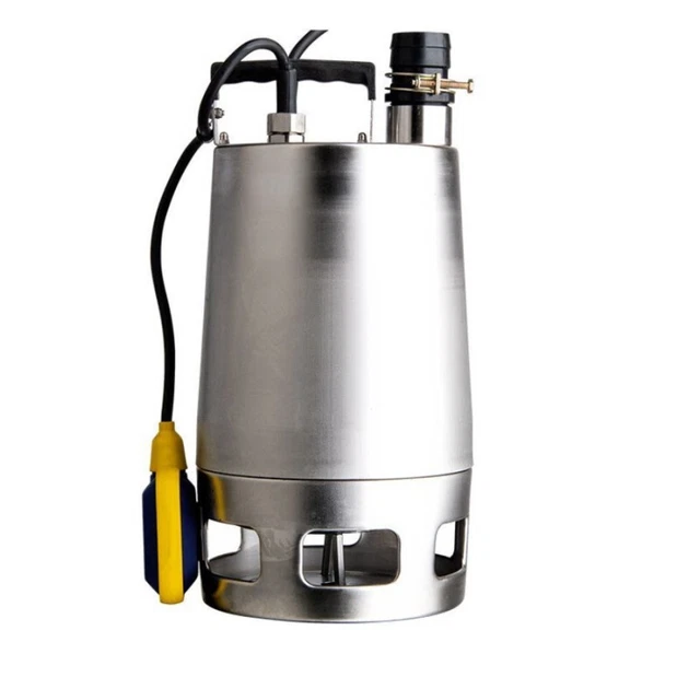 Tauchpumpe 12V 160W Edelstahl - Schmutzwasserpumpe 2000L/h Für Garten & Keller