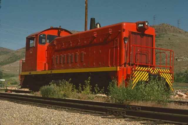 EMD SW8 994 Switcher Golden,CO 35mm Original Kodachrome Slide