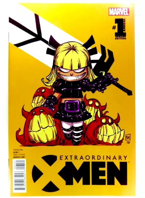 Marvel EXTRAORINARY X-MEN ANNUAL (2016) #1 Skottie Young MAGIK NM- Ships FREE!