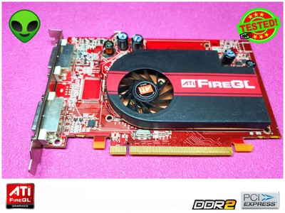 ATI ATI FireGL V3300 Scheda Video 128mb PCI-E HP P/N 412831-001 GDDR2 Dual DVI 
