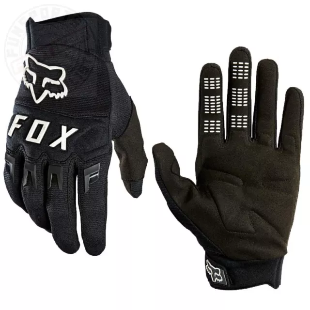 Fox Dirtpaw Glove Handschuhe MTB Fahrrad MX Dirt Ebike schwarz weiss XXL