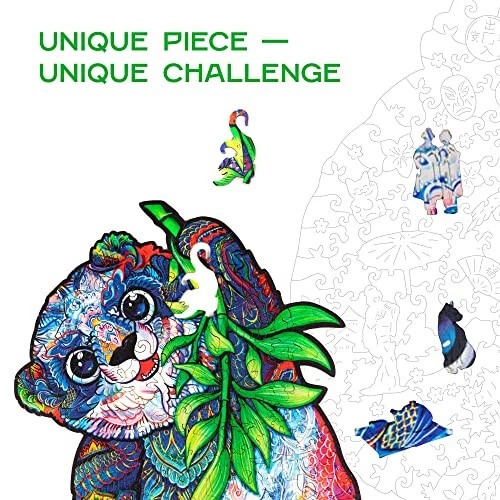 UNIDRAGON Wooden Puzzle Jigsaw, Best Gift for Adults and Children, Unique  [NEW] 3