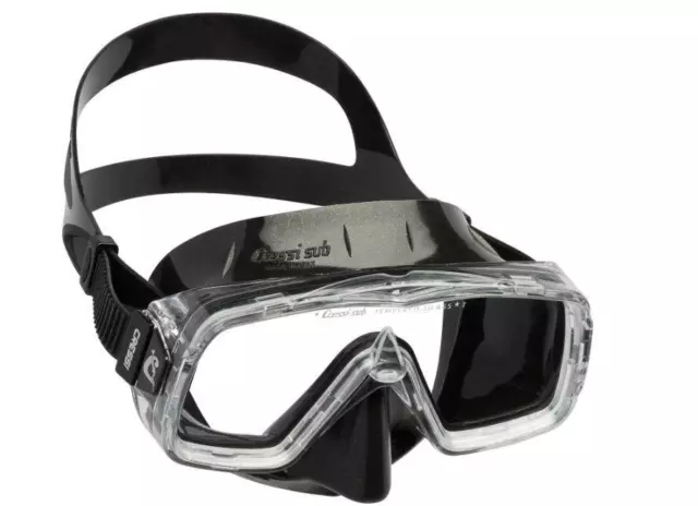 Maschera Subacquea Cressi Sub Sirena Monovetro Apena Pesca Snorkeling Mare