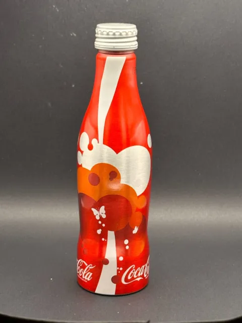 Rare Coca-Cola Butterfly Test aluminium Bottle - UK - Scarce,  Unopened