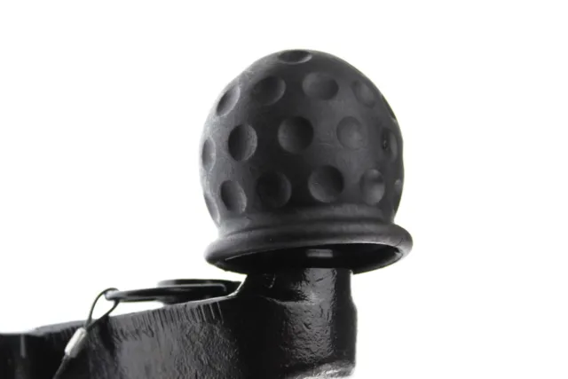 Anhängerkupplung Schutzkappe Abdeckung Schwarz Golfball