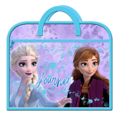 Disney Frozen Anna Elsa Girls Kids Book Bag Children School Reading Bags Satchel