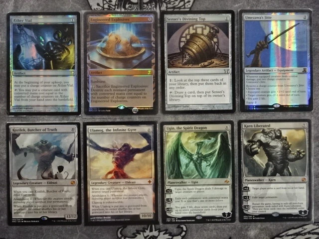 ARTIFACTS AND COLORLESS CARDS - MTG MULTILIST - Rare Value Magic ...