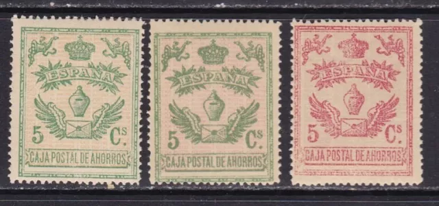España - Guerra Civil - Caja Postal de Ahorros - MNH