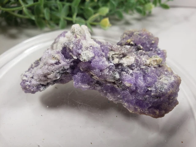 56g Purple COQUIMBITE crystals  Javier Mine, Peru crystal cluster specimen em