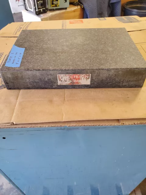 Granite Surface Plate, 18" x 12" x 3"