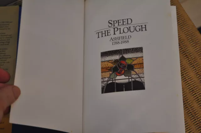 Speed The Plough History Of Ashfield   Sheena Robert Coupe H/B D/J 3